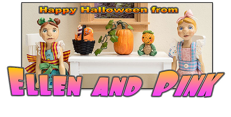 Ellen and Pink Banner